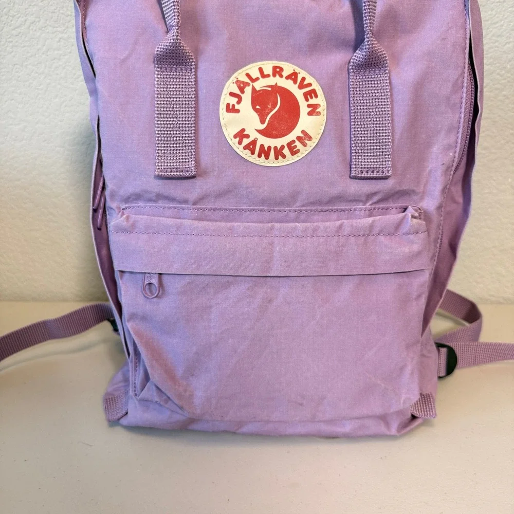Fjallraven Kanken Backpack 23510 Vinylon Purple Lilac One Size Classic Logo